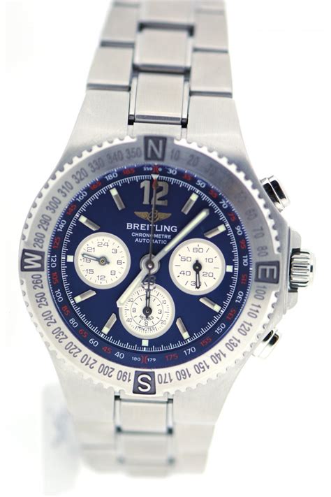 breitling mens watches second hand